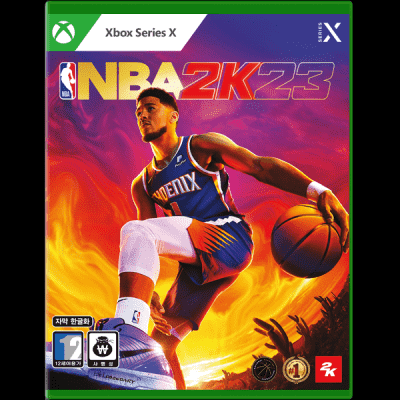엑스박스시리즈x Xbox series X NBA 2K23 스탠다드 에디션 초회판, 단일상품