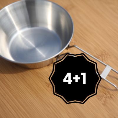 시에라컵 4+1 캠핑 식기 세트 2인 4인 감성 코펠 그릇 용품