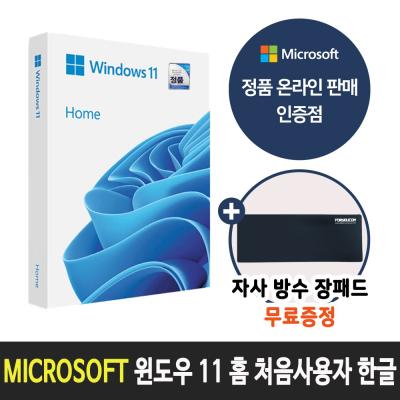윈도우11 정품 Microsoft Windows 윈도우 11 홈 FPP 64bit 한글 USB 인증키