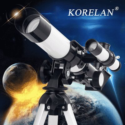 천체망원경 (로컬 배송)천체 망원경 F40040M 고배율 입문용 고성능   망원경 별 달 토성 목성  관측