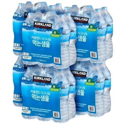 강블리수블리미네랄워터2L 코스트코  커클랜드 시그니춰 먹는 샘물 2리터  30+6병  ,물 , 생수 / Kirkland Signature Natural Mineral Water 2L x 6 x 6 Pack