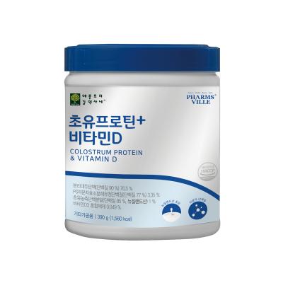 초유프로틴 애플트리김약사네 초유 농축 프로틴 + 비타민D, 1개, 390g